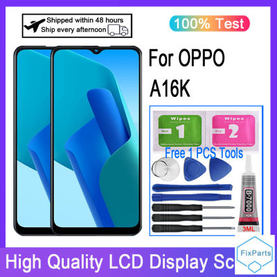 ต้นฉบับสำหรับ A16K OPPO CPH2349แผงหน้าจอทัชสกรีนจอแสดงผล LCD แบบสัมผัสหน้าจอ