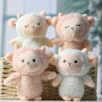 Vivid Sheep Pendant Soft Smooth Surface Cartoon Squint Sheep Plush Pendant for Ornament