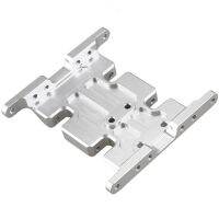 1/10 Aluminum Alloy CNC Mounting Bracket for 1/10 Rc Track Axial SCX10 D90 D110 Silver