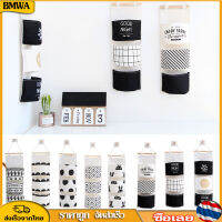 BMWA เหนือประตู Closet Organizer แขวนผนังเก็บกระเป๋าพร้อม 3 กระเป๋าสำหรับห้องนอน ห้องครัว และห้องน้ำ