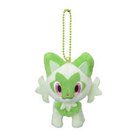 Pokemon Plush Toy Key Chains Sprigatito Original Mini Stuffed Doll Keyring Gift 10Cm