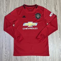 เสื้อทีมฟุตบอล ManU 2019-2020 สีแดง เนื้อผ้าโพลีเอสเตอร์ งานดีมาก คุณภาพเกรด AAA