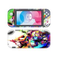 สติกเกอร์สำหรับ Splatoon Lite And Switch Protector คอนโซลสกินสติ๊กเกอร์ Nintendo 2รูปลอกจากเกมจอยคอนโทรลเลอร์ Lite ผิวไวนิลอุปกรณ์ทีวี