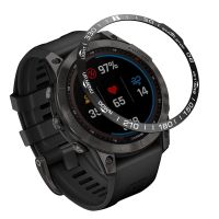 【YF】 Stainless Steel Bezel Ring for Garmin Fenix 7X 7 7s SmartWatch Adhesive Cover Anti Scratch  Protector 7x