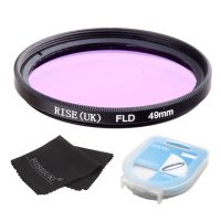 RISE(UK) New 49mm 52mm 55mm 58mm 62mm 67mm 77mm FLD Lens Filter For Nikon Canon sony DLSR camera filter+case+gift Filters