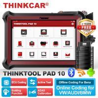 THINKCAR PAD10เครื่องสแกน OBD2โปรแกรมการเข้ารหัส ECU ระดับมืออาชีพระบบเต็มรูปแบบสแกน ODB น้ำมัน ABS IMMO BMS รีเซ็ต ODB 2ตรวจสอบเครื่องยนต์ที่สะอาดรหัส Creader สำหรับทุกตรวจรถเครื่องมือสแกนสากล