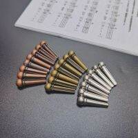 6pcs/set Metal Copper Acoustic Guitar Bridge Pins Guitar Strings fixed cone string pins string nails