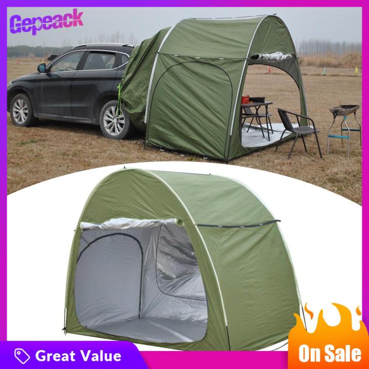 gepeack-กันสาดเต้นท์กันแดดชายทะเล-suv-เต็นท์ด้านหลังลำต้นรถกระเป๋าสะพายหลังชายหาดทัวร์รถตู้