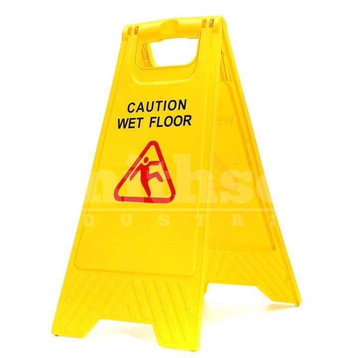 COD CAUTION WET FLOOR Yellow Warning Wet Floor Sign Safety Smooth
