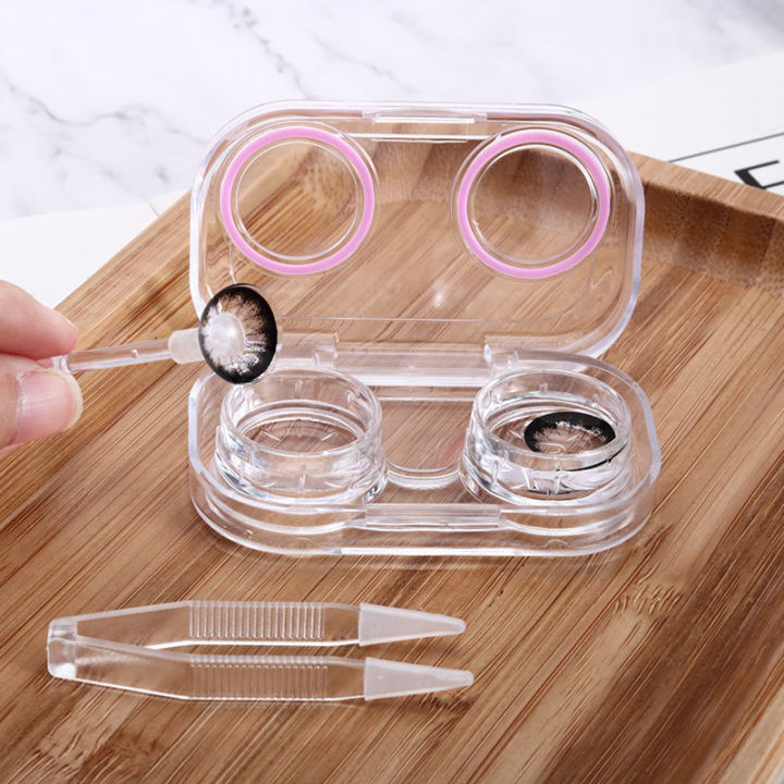 portable-contact-lens-storage-solution-compact-and-lightweight-contact-lens-holder-all-in-one-contact-lens-container-clear-plastic-contact-lens-box-multi-compartment-contact-lens-storage