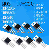 20Pcs IRF520N IRF740PBF IRF530N IRF540 IRF630N IRFZ34N IRF830 IRF840 Mosfe 100V IRF530N TO-220