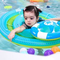 【lz】⊙◐๑  Anel de flutuador inflável para criança bebê nadar flutuador meninos e meninas 6-48 meses