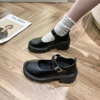 Women Shoes Heels Mary Janes Pumps Platform Lolita Shoes on Heels Women Leather shoes Japanese Vintage Girls High Heel Shoes