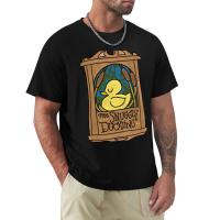 Snuggly Duckling Sticker T-Shirt Funny T Shirt T-Shirt Short Black T Shirts New Edition T Shirt MenS T-Shirt