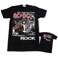 เสื้อยืดวงร็อค ACDC เอซีดีซี เสื้อวง เสื้อยืดเอซีดีซี เสื้อวินเทจ