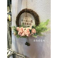 [COD] Wall transformation ugly artifact wall decoration pendant beauty salon ins background hanging flower