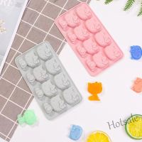 【Ready Stock】 ◇ E05 Cartoon 8 Cavity Cat Chocolate Silicone Mold Biscuit Candy Mold Ice Tray Cute Pudding Jelly Cake Decorations Mold DIY Baking Tool