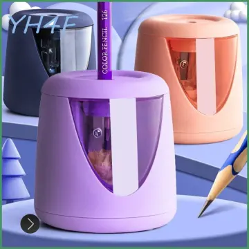 Electric Pencil Sharpener USB Charging Automatic Colored Sketch Pencils  Sharpener Student School Stationery Office Supplies