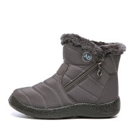 Women Snow Boots Warm Short Fur Plush Winter Ankle Boots Plus Size Ladies Shoes Female Zip Comfort Warm Shoes Footwear #1016