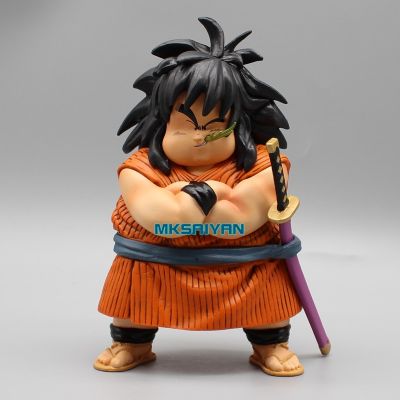 ZZOOI Anime Figure Dragon Ball Z GK Yajirobe Action Figure Goku Savior PVC Toys for Children Super Saiyan Ornament Collector Doll 15cm