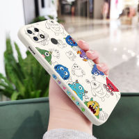 เคสคอลเลกชันมอนสเตอร์ Realme C55 C33 C35 C31 C30 C25 C25S C25Y C21Y C20 C15 C12 C11 2021 2020 การออกแบบสร้างสรรค์ ซิลิโคนเหลว