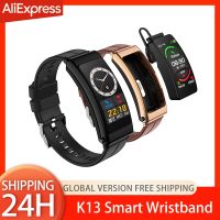 PYLV K13 Smart Wristband Heart Rate Monitoring Headset Sports Fitness Bracelet Bluetooth Call Men Women Watches for IOS Android