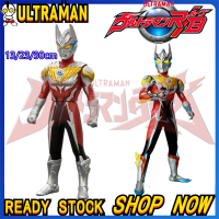 13/23/30ซม.Hero ของเล่นเด็ก Ultraman Reiga ยางนุ่มตุ๊กตาขยับแขนขาได้รุ่น Superhero เด็กของขวัญวันเกิดของเล่น