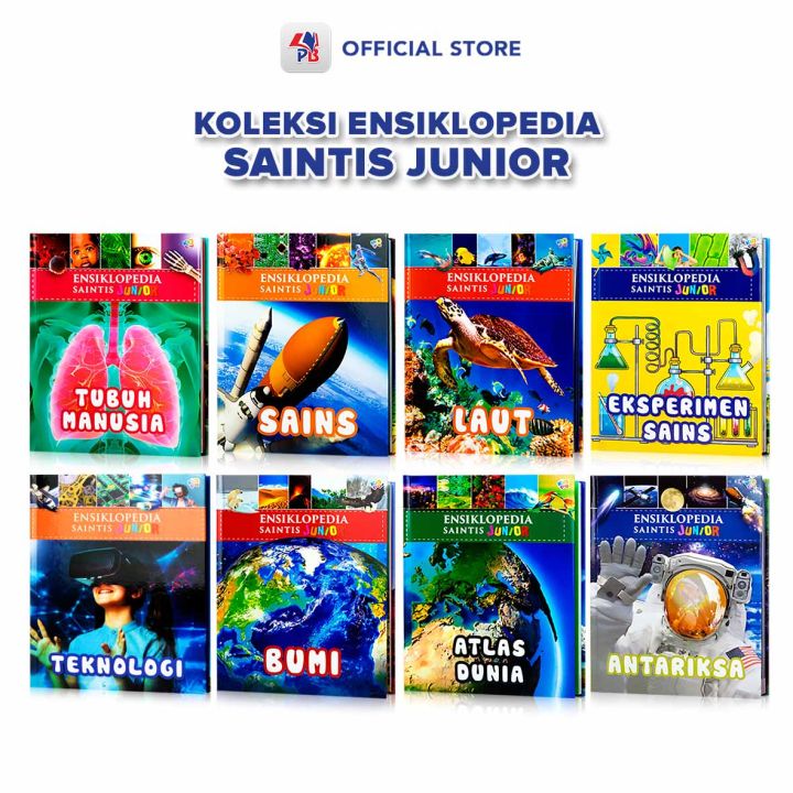 Buku Ensiklopedia Saintis Junior Seri : Bumi / Sains / Atlas Dunia ...