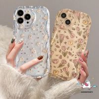 3D เคสขอบโค้งมนสำหรับ A50 Samsung A14 A30s A32 A12 A52s A13 A04 A04s A24 A03 A23 A21s A03s A31 A30 A10s A52 A51ใสนุ่มลายดอกไม้