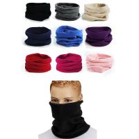 [A Motion] Men Women Unisex 3 In 1Fleece Snood Hat Neck Warmer Face Scarf Cap WarmBonnet Scarf Beanie Balaclava Thigh40