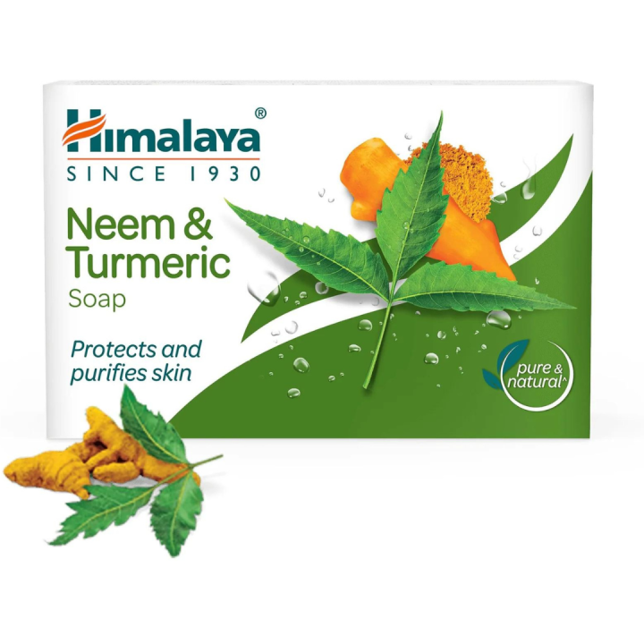 Himalaya - Neem &Turmeric Soap -Cleanses and Purifies Skin - 125 g | Lazada