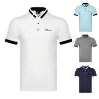 Titleist Malboneirj.lindeberg Mizuno 2023ใหม่เสื้อโปโลแขนสั้นสำหรับผู้ชายใส่เล่นกอล์ฟผ้าซับเหงื่อแห้งเร็วเสื้อกีฬาและพักผ่อนกลางแจ้งเสื้อยืดท็อปแบบตัวสั้นลำลองและอเนกประสงค์