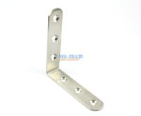 ☫﹍ 4 Pieces 90x90mm Stainless Steel Right Angle Corner Brace Bracket