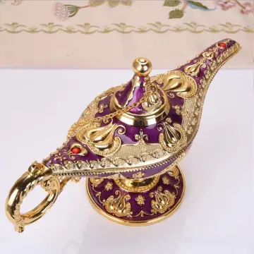 Rare Genie Magic Lamp Incense Burner Oil Lamp Home Decor - 50% Off