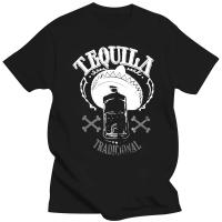 t shirt Tequila Traditional Mexican Fun Men Men Short Sleeve T-shirt Black