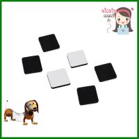 สักหลาดเหลี่ยม PACK IN 25X3 มม. สีดำ แพ็ก 12 ชิ้นSQUARE FELT PAD PACK IN 25X3MM BLACK 12EA **ด่วน ของมีจำนวนจำกัด**