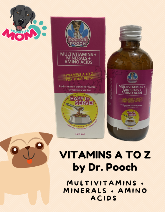 Vitamins A to Z for your Pets by Doctor Pooch Lazada PH