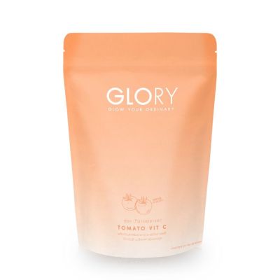 กลอรี่ GLORY TOMATO VIT V ผลิตภัณฑ์เสริมอาหาร อะเซอโรล่าเชิฃอรี่ วิตามินซีมะเขือเทศ ชนิด แคปซูล ขนาด 60 แคปซูล