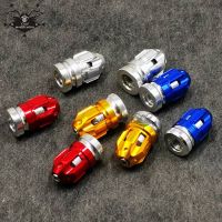 Motorcycle Tyre Valve Cover Tire Air Port Stem Cap Plug CNC Aluminum For YAMAHA YBR250 125 TMAX 560 530 500 TRACER WR125X