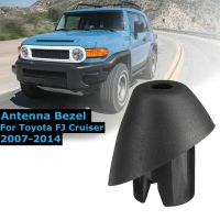 ▲卐 Car Roof Antenna Aerial Base Bezel Ornament Replace Cover Trim For Toyota FJ Cruiser 2007-2014 Black Plastic Antenna Base