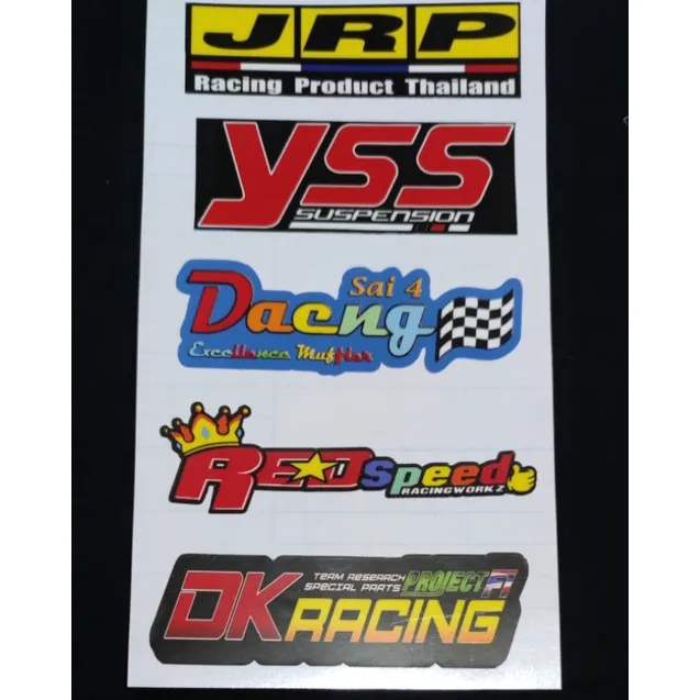 Thai Sticker Viny laminated sets of 5 | Lazada PH