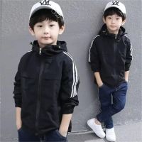 leijianwen1 ?HiGoBaby?【พร้อมส่ง】 เสื้อแจ็คเก็ตกันลมสไตล์เกาหลีสําหรับเด็ก