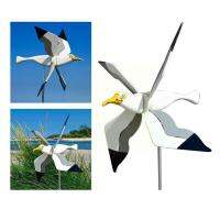 Seagull Garden Decoration Pneumatic Top Flying Bird Series Windmill Wind Grinders For Garden Decorative J5G2