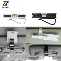 ZD Car High Quality Elegant Sunglass Card Holder Clip Stand For Renault Megane 2 3 Duster VW Touran Passat B6 Golf 7 T5 T4 Fiat