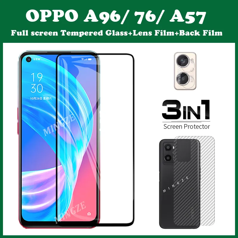 Oppo A96 Full Tempered Glass