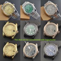 ☌☜☞ 39mm NH35 NH36 movement case Stainless steel case Men 39;s automatic mechanical black/silver/gold/rose gold dial watch replacement