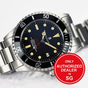 Ocean One BLACK Ceramic Diver´s watch with luminous hands and markers | by Steinhart  Watches