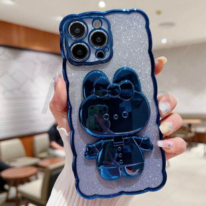 เคสโทรศัพท์ป้องกันเลนส์-tpu-แววไล่ระดับสีสำหรับ-iphone-15-14-13-12-11-pro-max-14-15-plus-เคสโทรศัพท์ชุบไฟฟ้า