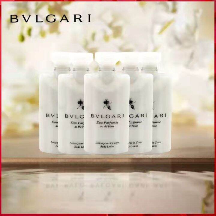 NWpN Bulgari {Sam Department Store} BVLGARI White Tea Green Blue Body Lotion Shower Essence Hair