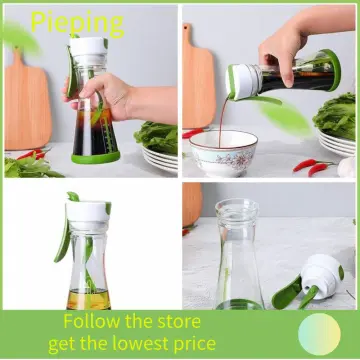Leak Proof Salad Dressing Mixer Bottle - Homemade Salad Dressing Container  - BPA